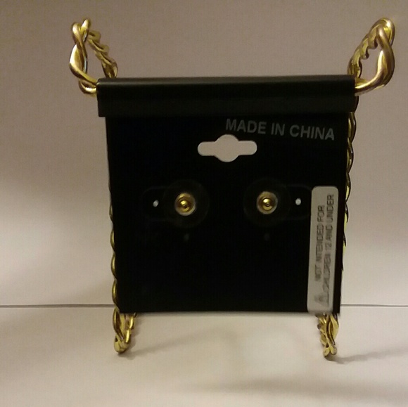 Gabriella K New York  Sulver Diamond Earrings - Picture 2 of 4